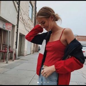 Red Brandy Melville tank top